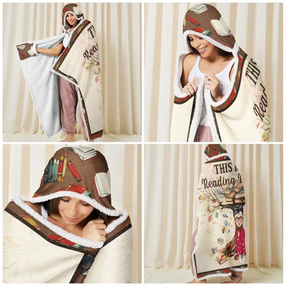 My Reading Blanket - Personalized Wearable Hooded Blanket