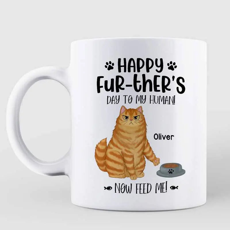 Happy Further‘s Day Angry Cats Personalized Mug Mug The Next Custom Gift