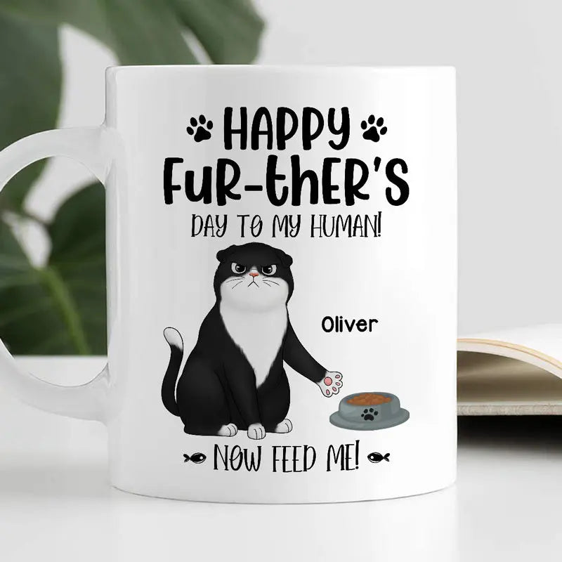 Happy Further‘s Day Angry Cats Personalized Mug Mug The Next Custom Gift