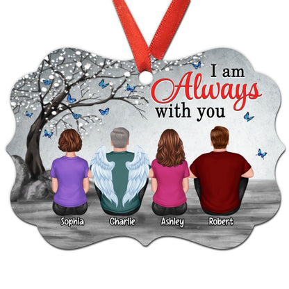 Always With You Blossom Tree Memorial Family Remembrance Gift Personalized Christmas Ornament