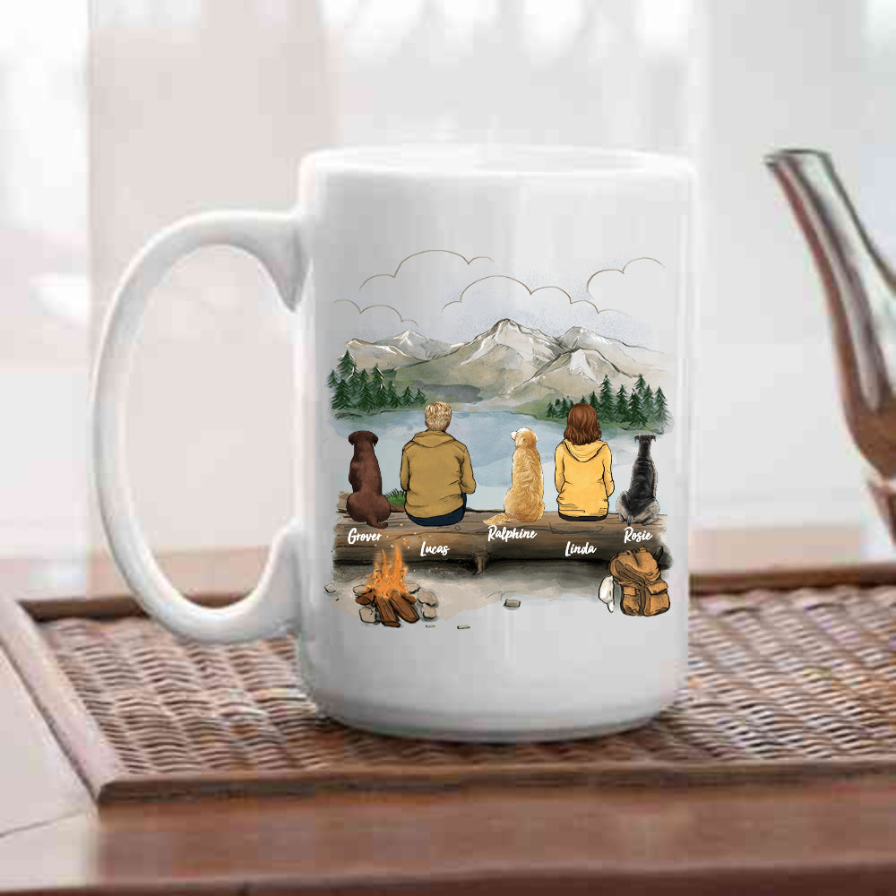 Custom dog mug gifts for dog lovers 15 OZ