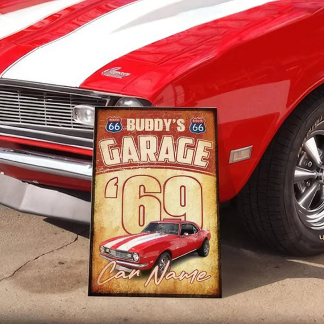 Home Decor - Upload Photo Car Garage - Personalized Metal Sign Metal Sign The Next Custom Gift