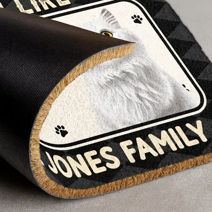 Hope You You Like Pets 3D Effect - Personalized Coconut Doormat