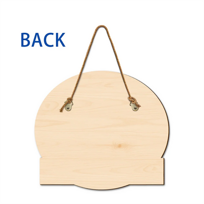 How Doodle You Do - Personalized Custom Shaped Wood Sign