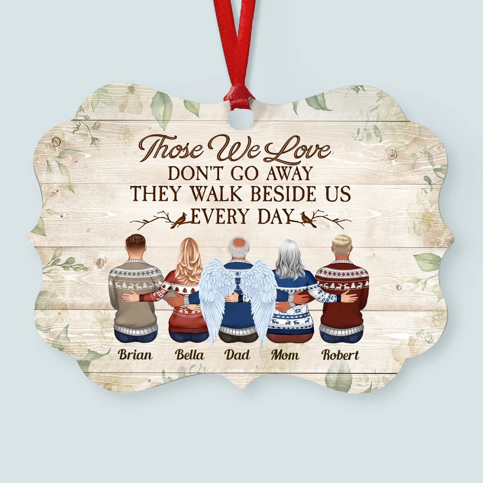 I Am Always With You - Personalized Memorial Ornament ornament The Next Custom Gift