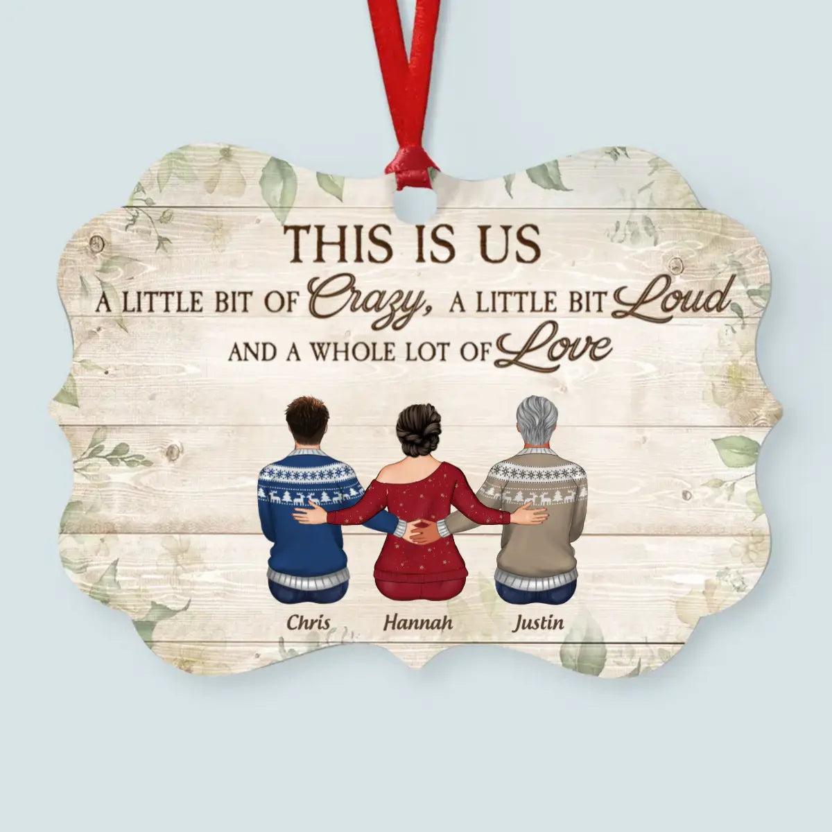 I Am Always With You - Personalized Memorial Ornament ornament The Next Custom Gift