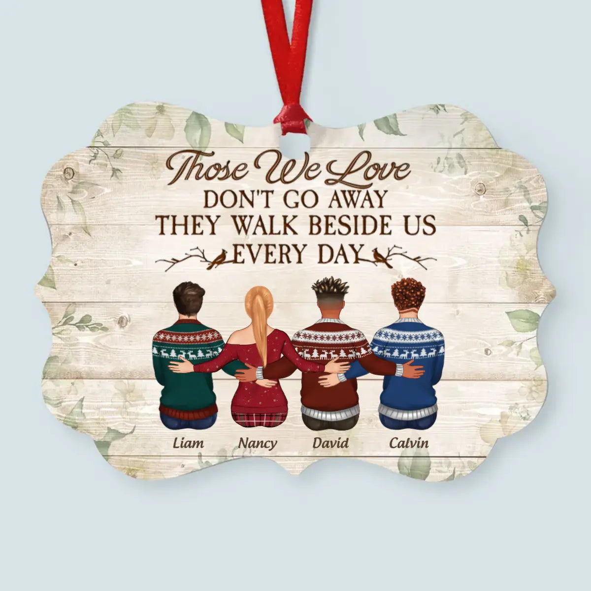 I Am Always With You - Personalized Memorial Ornament ornament The Next Custom Gift