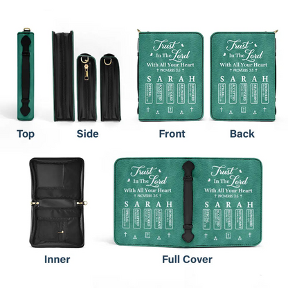 I Can Do All Things Through Christ Who Strengthens Me - Personalized Bible Cover - Personalized Bible Cover