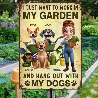 Biển Hiệu Gara - Gara Tôi Có Thể Sửa Mọi Thứ - Biển Hiệu Kim Loại Cá Nhân (LH)