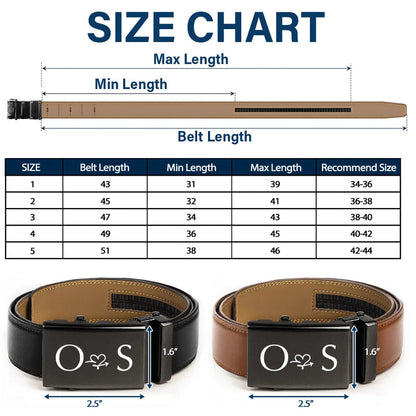I Licked It So It's Mine Couple Initials - Personalized Leather Belt With Engraved Buckle