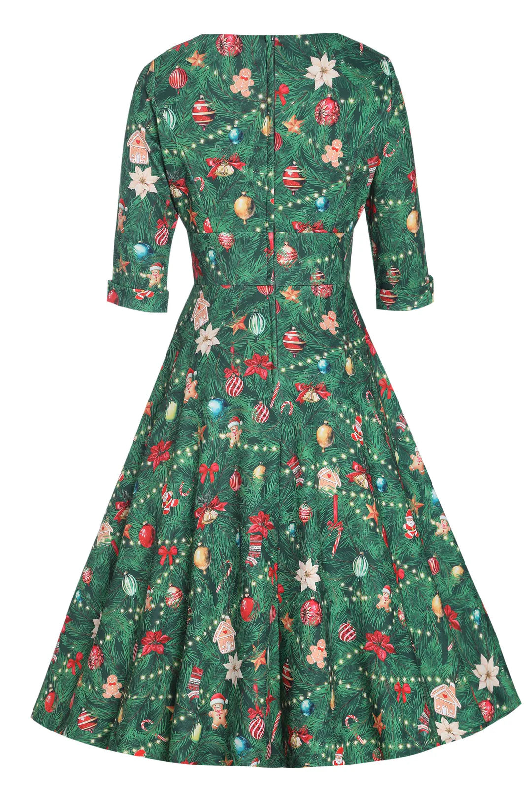 Scarlette Green Christmas Tree Dress - Preorder for dispatch 12th November