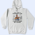 I Plan On Playing My Guitar - Personalized T Shirt