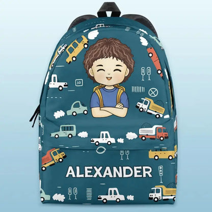 I'm Back - Personalized Custom Kid Backpack - Back To School Gift For Kid Backpack The Next Custom Gift