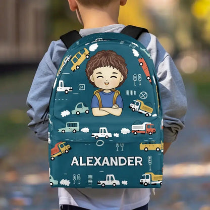 I'm Back - Personalized Custom Kid Backpack - Back To School Gift For Kid Backpack The Next Custom Gift