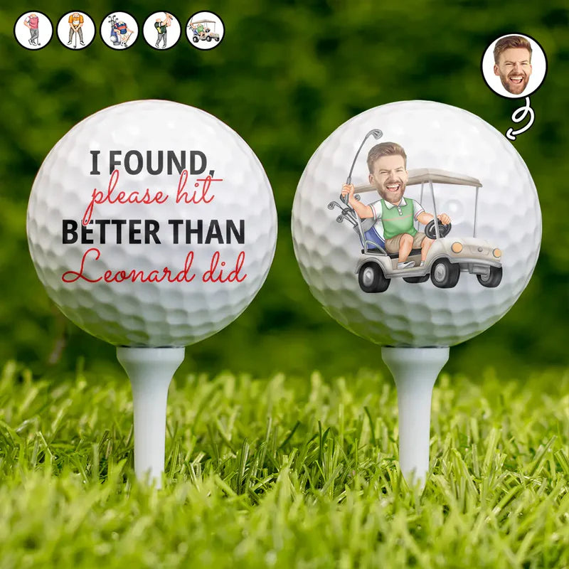 Những Người Yêu Golf - Nếu Tìm Thấy Hãy Quay Lại Với Anh Chàng Này Funny Golfer - Quả Bóng Golf Cá Nhân 