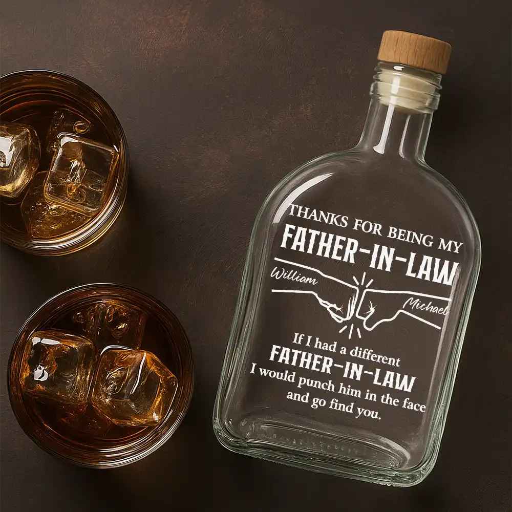 If I Had A Different Brother - Personalized Whiskey Bottle