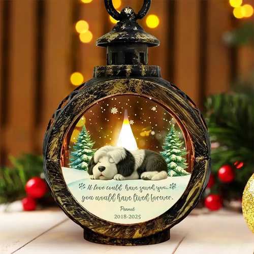 If Love Could Have Saved You - Personalized Candlelight Lantern Ornament