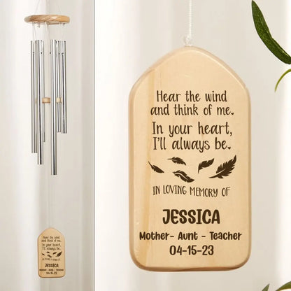 In The Loving Memory OF Family Wind Chimes Personalized Gifts Wind Chimes The Next Custom Gift