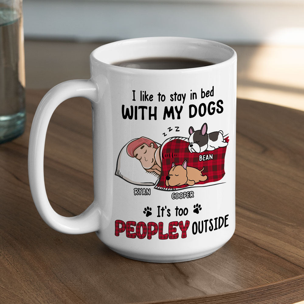 Too Peopley - Personalized Custom Coffee Mug