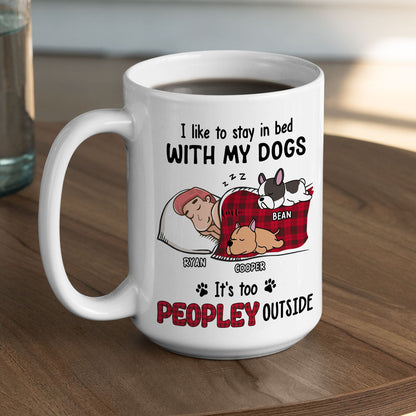 Too Peopley - Personalized Custom Coffee Mug