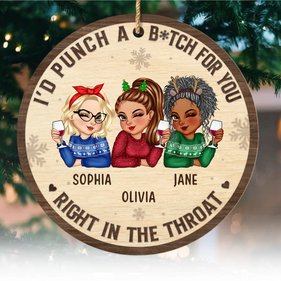 Gia Đình - Hồng Y Mẹ Bố Bà Ông Nội Hồng Y Vòng Tròn Trang Trí