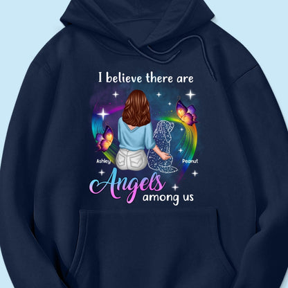 Angels Among Us Dog Memorial Personalized Shirt