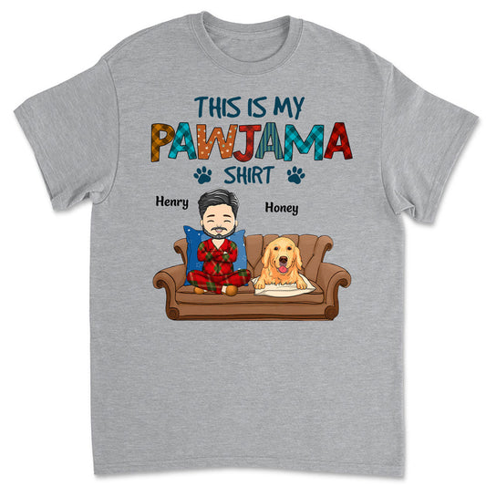 My Handsome Pawjama Sleepshirt - Personalized Custom Unisex T-Shirt