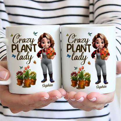 Just A Girl Who Loves Gardening - Personalized Mug