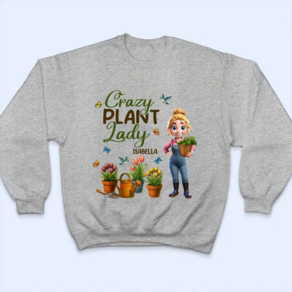 Just A Girl Who Loves Gardening 3D Effect - Personalized T Shirt
