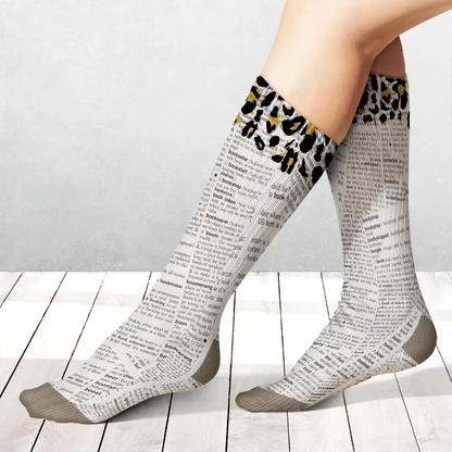 Just One More Chapter - Personalized Socks