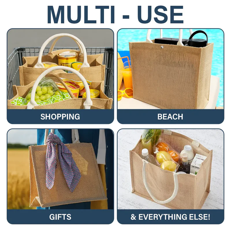 Trick Or Treat Kid Monogram Halloween - Personalized Jute Beach Bag