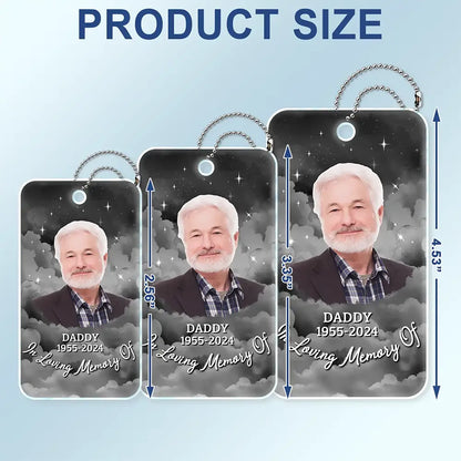 Custom Photo Memorial Your Wings Were Ready - Personalized Acrylic Car Hanger