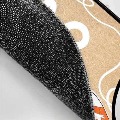 Monogram Family Sneakers - Personalized Doormat