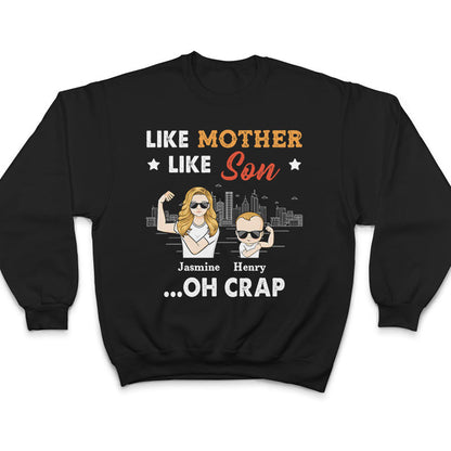 Like Father Like Son - Gift For Family - Personalized Custom T Shirt