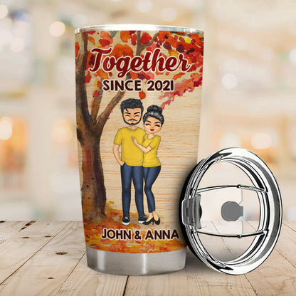 My Heart Will Always Be Yours Husband Wife - Gift For Couples - Personalized Custom Tumbler