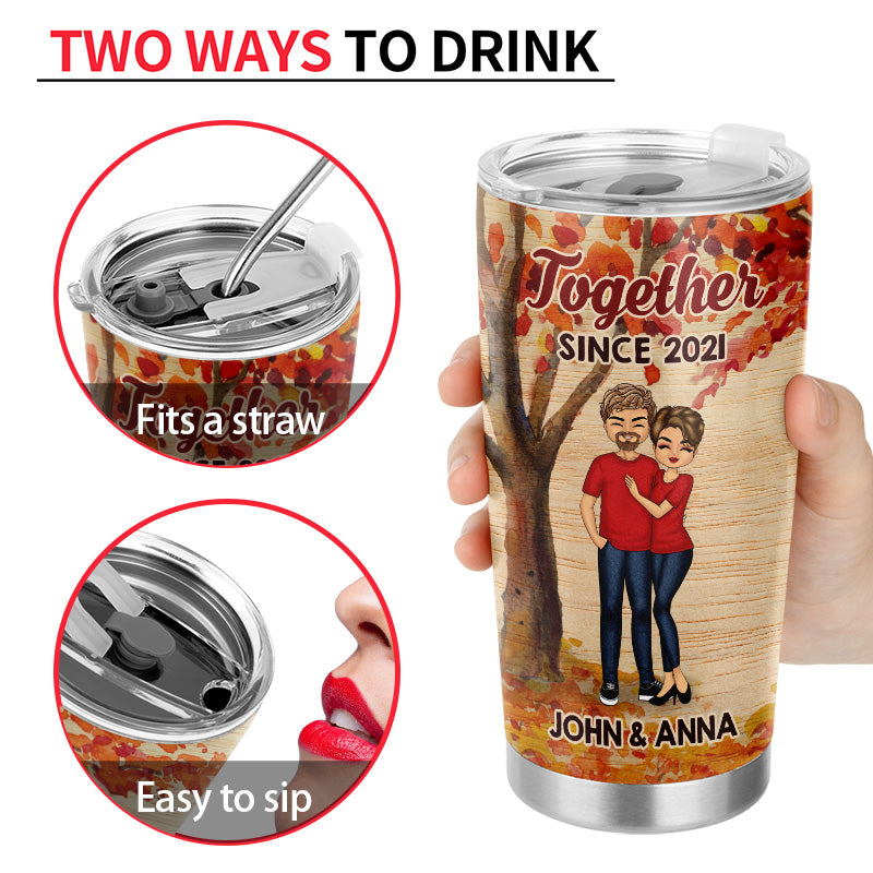 My Heart Will Always Be Yours Husband Wife - Gift For Couples - Personalized Custom Tumbler