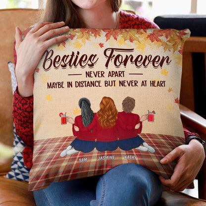 Bestie It's Not What We Have In Life - Gift For Best Friends - Personalized Custom Pillow