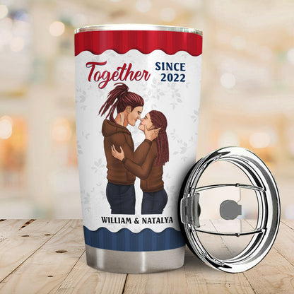 Couple For All We've Shared Together Husband Wife - Gift For Couples - Personalized Custom Tumbler