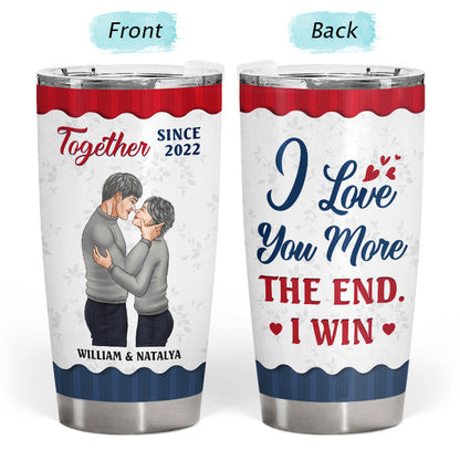 Couple For All We've Shared Together Husband Wife - Gift For Couples - Personalized Custom Tumbler