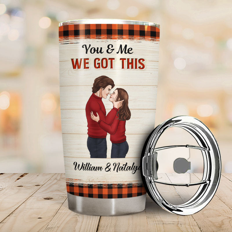 Couple The Day I Met You Husband Wife - Gift For Couples - Personalized Custom Tumbler