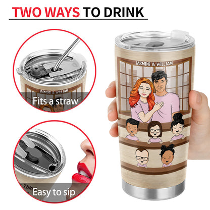 Husband To Wife Our Children Have You As Their Mom - Gift For Mom - Personalized Custom Tumbler