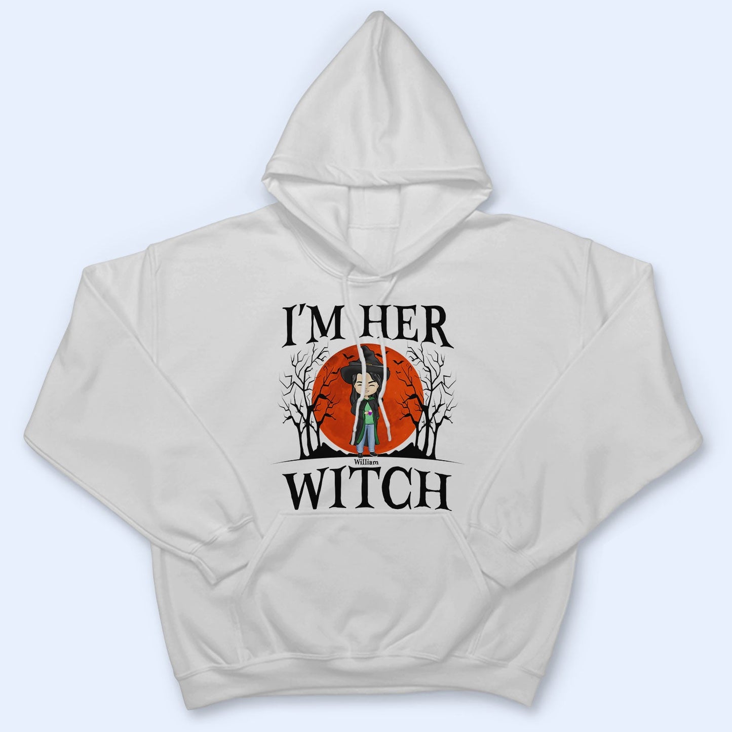 Her Boo His Witch - Gift For Couples - Personalized T Shirt