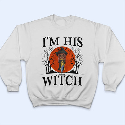 Her Boo His Witch - Gift For Couples - Personalized T Shirt