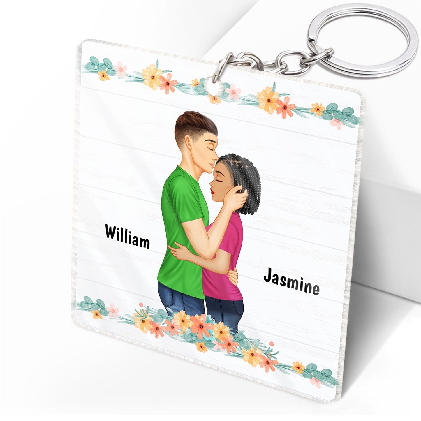 Couple You Are By Far My Favorite - Gift For Online Dating Couple - Personalized Acrylic Keychain