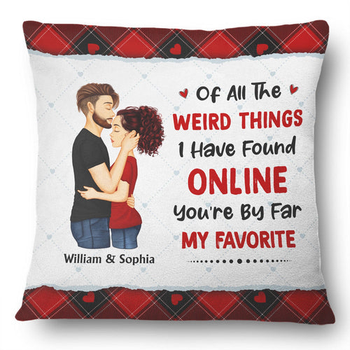 Couple You Are My Favorite By Far - Gift For Couples - Personalized Pillow