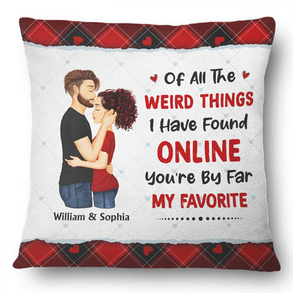 Couple You Are My Favorite By Far - Gift For Couples - Personalized Pillow