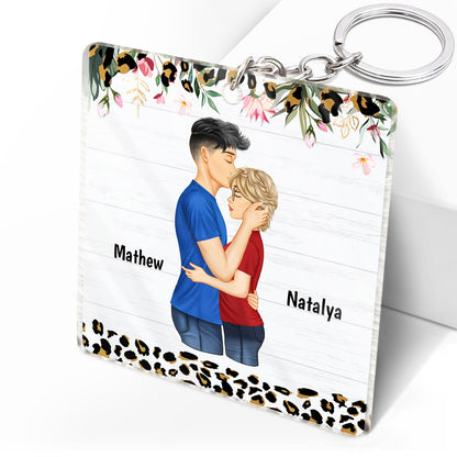 Couple You Are My Favorite By Far - Gift For Couples - Personalized Acrylic Keychain