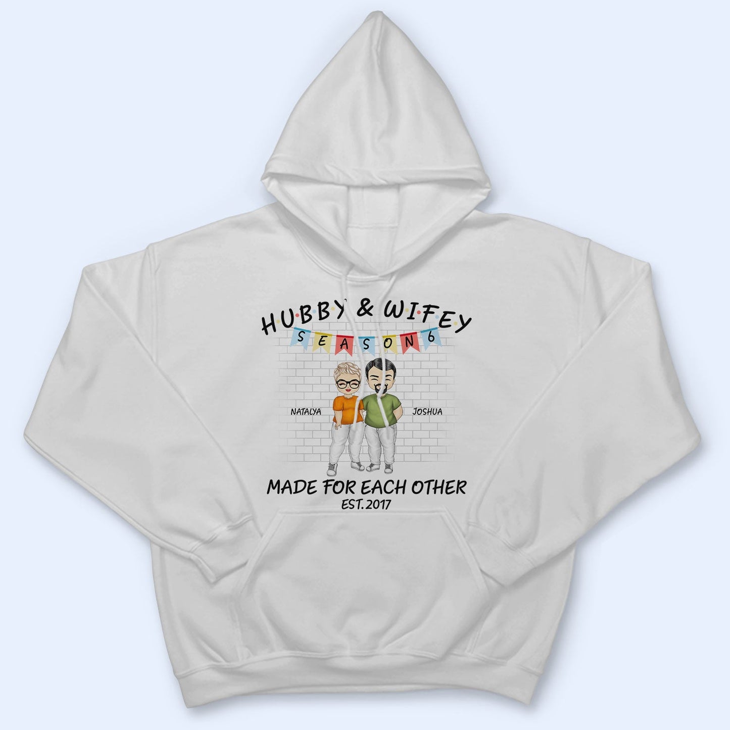 Season Hubby & Wifey - Gift For Couples - Personalized T Shirt