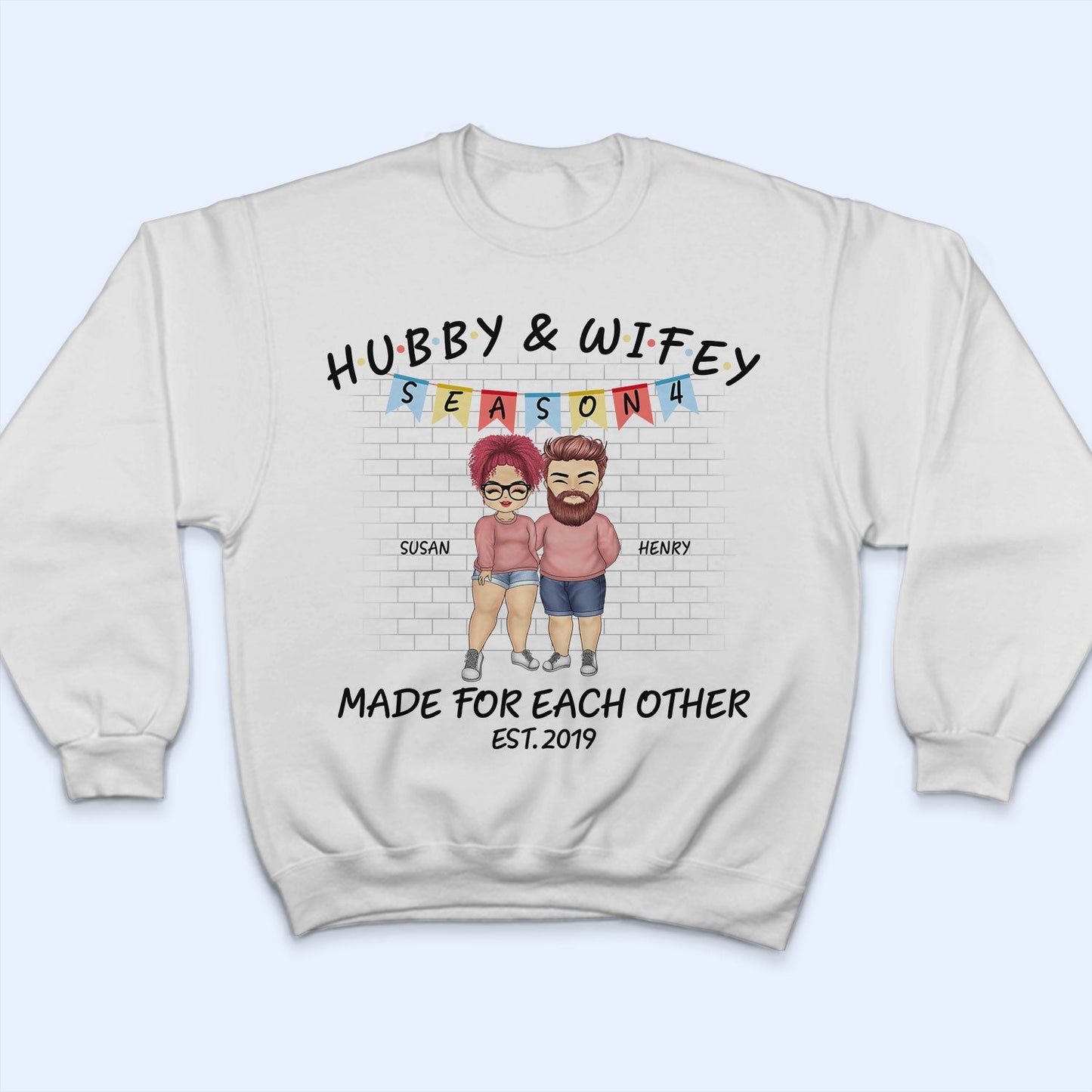 Season Hubby & Wifey - Gift For Couples - Personalized T Shirt