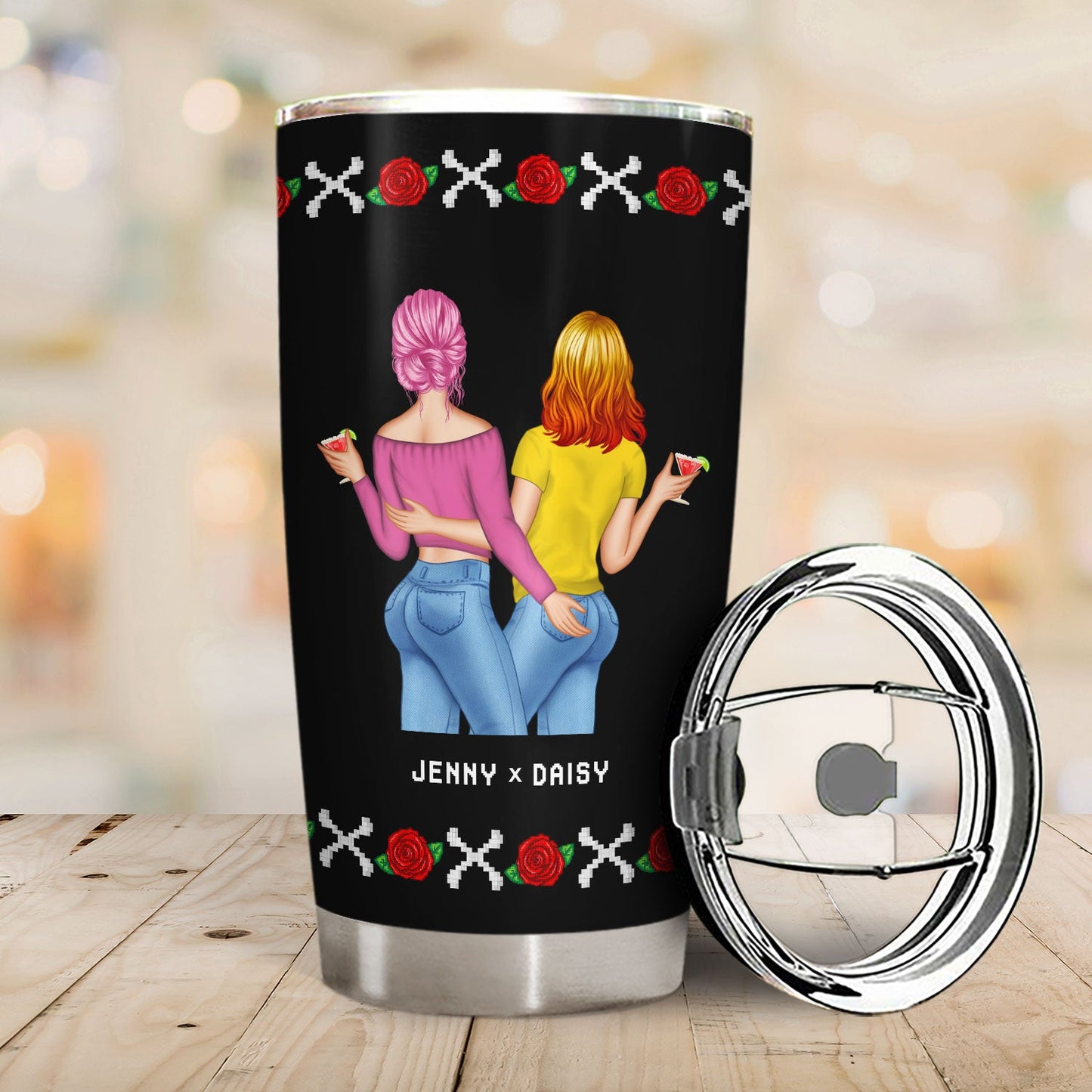 Do Us Part - Gift For Couples - Personalized Tumbler